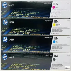 HP 117A 4 Colour Toner Cartridge Multipack,W2070/1/2/3a