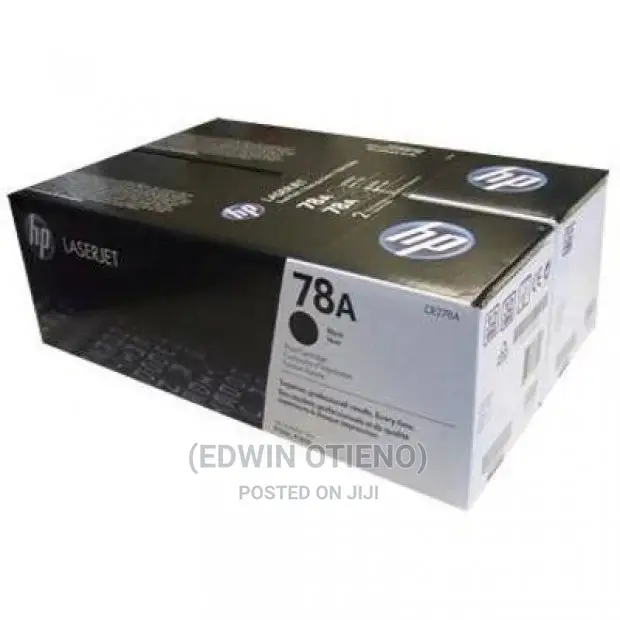 HP 78A Black Laserjet Toner Cartridge, CE278A