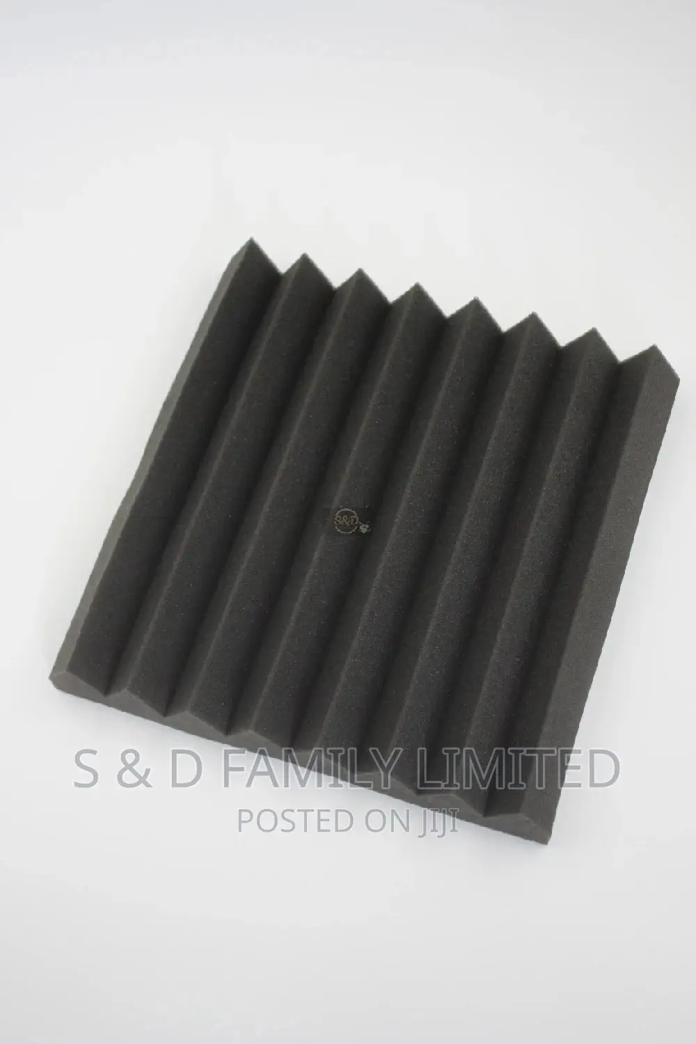 Black Wall Sound Proofing Panels 30cm by 30cm