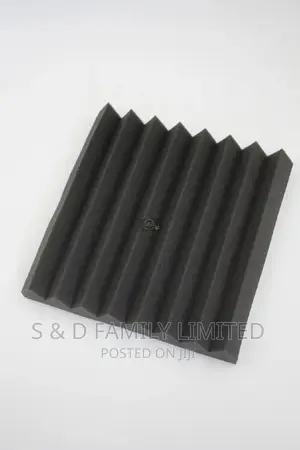 Black Wall Sound Proofing Panels 30cm by 30cm