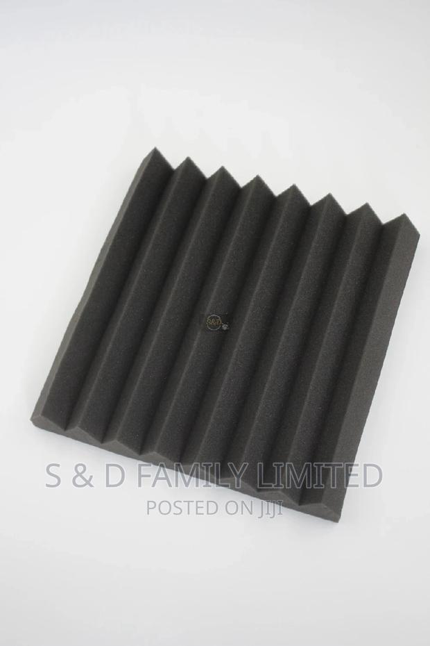 Black Wall Sound Proofing Panels 30cm by 30cm - main view