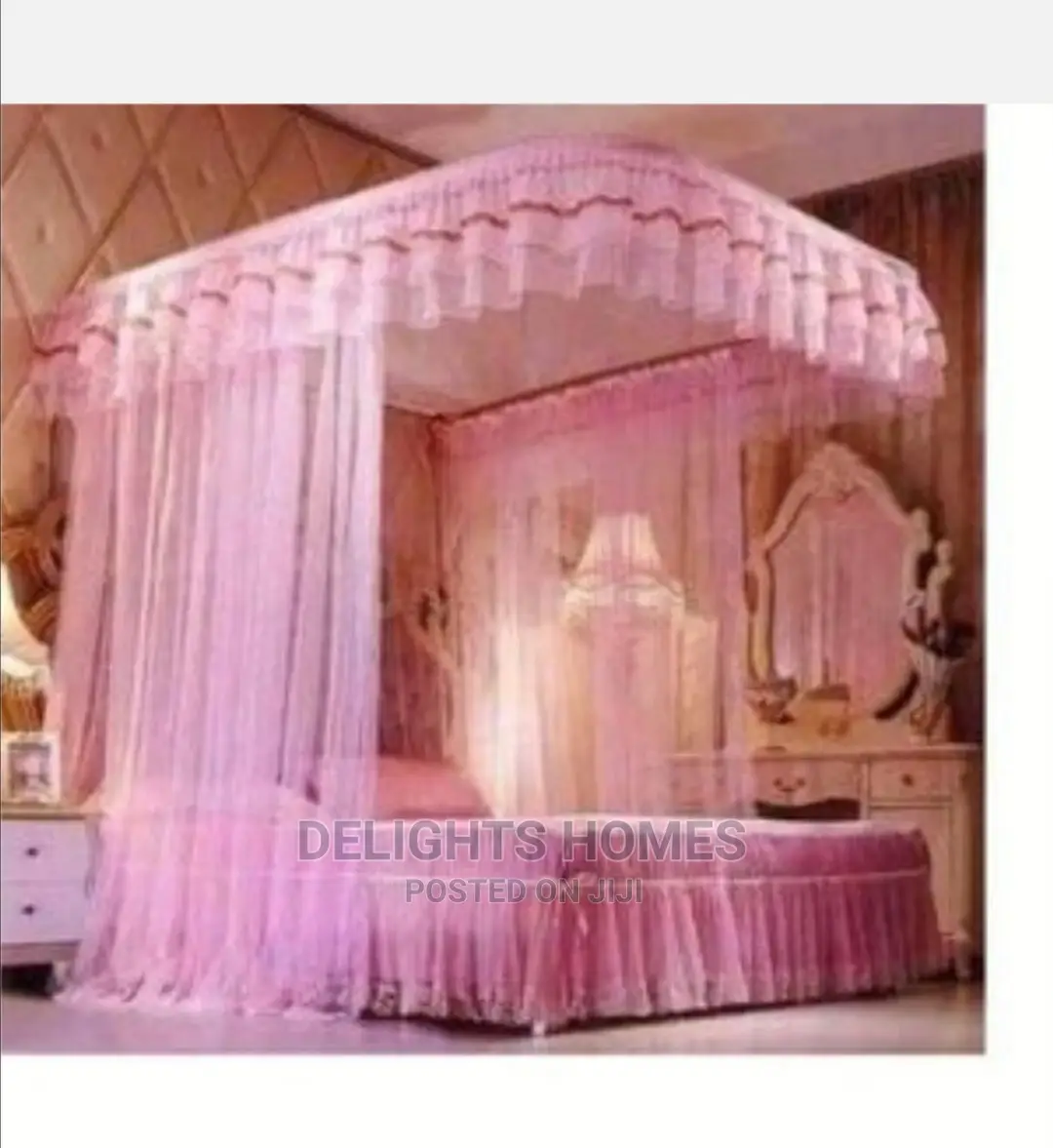 Mosquito Nets With Two Rails