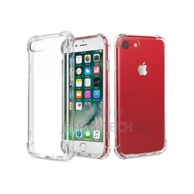 Silicone Shockproof Cover for Apple iPhone 7/8 - Clear