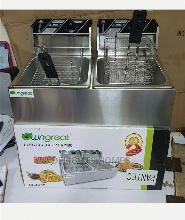 Double Deep Fryer 12ltrs