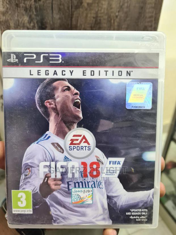 FIFA 18 Ps3 - main view