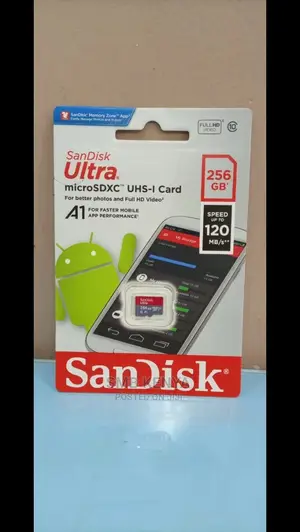 Sandisk Ultra 256 Gb Memory Card