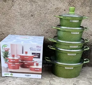 10pcs Original Marble Cookware Set