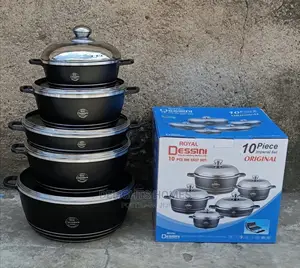 10pcs Dessini Nonstick Cookware Set