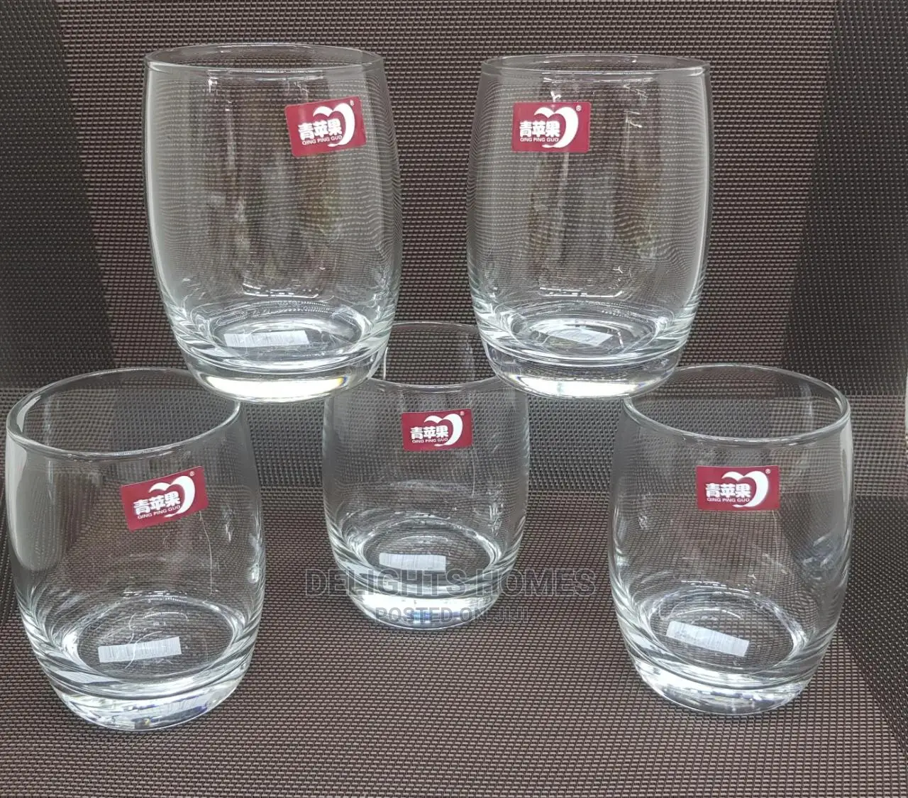 *Stemless Wine Glass 6pcs
