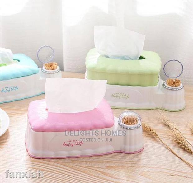 2in1 Plastic Serviette Box - thumbnail 2