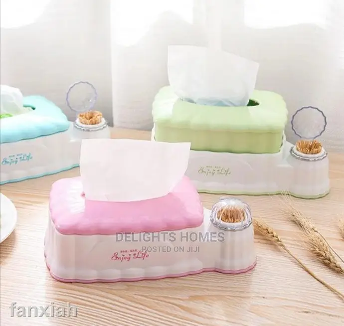 2in1 Plastic Serviette Box