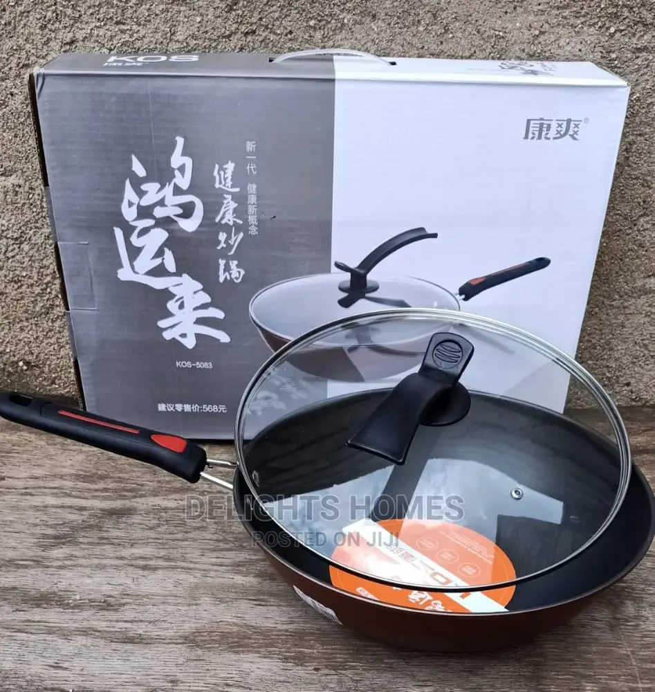 Wok Pan With Lid