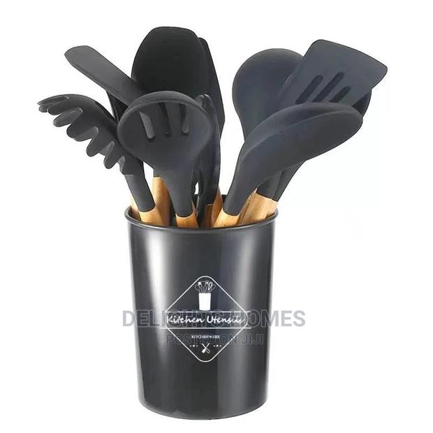 12pcs Silicone Kitchen Tool Set - thumbnail 3