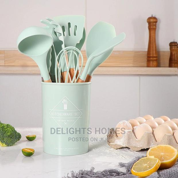 12pcs Silicone Kitchen Tool Set - thumbnail 4