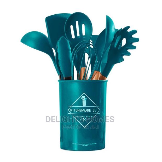 12pcs Silicone Kitchen Tool Set - thumbnail 5