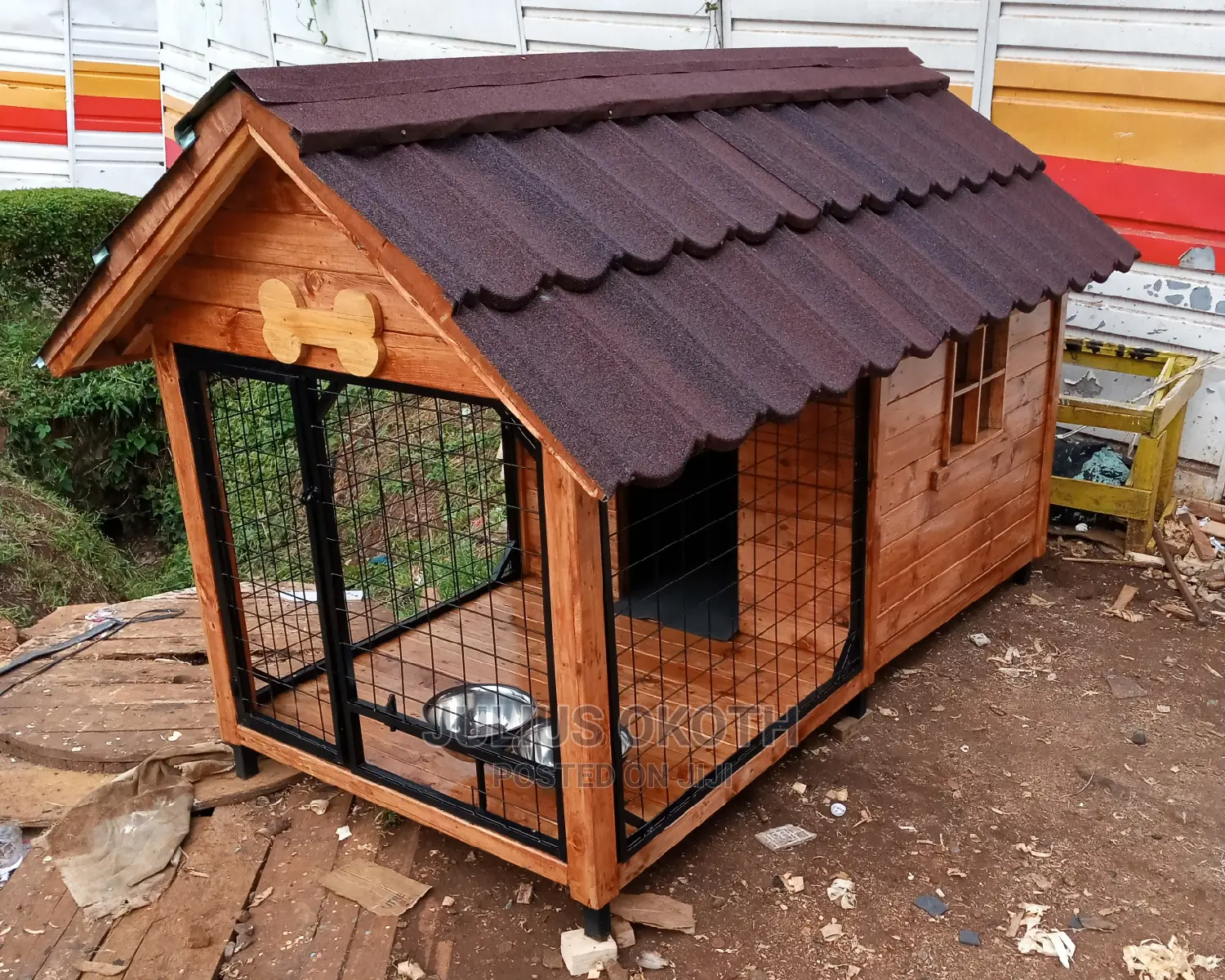 Dog Kennel With Porch