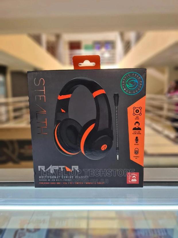 Stealth Raptor Multi-Format Stereo Gaming Headset - New - main view