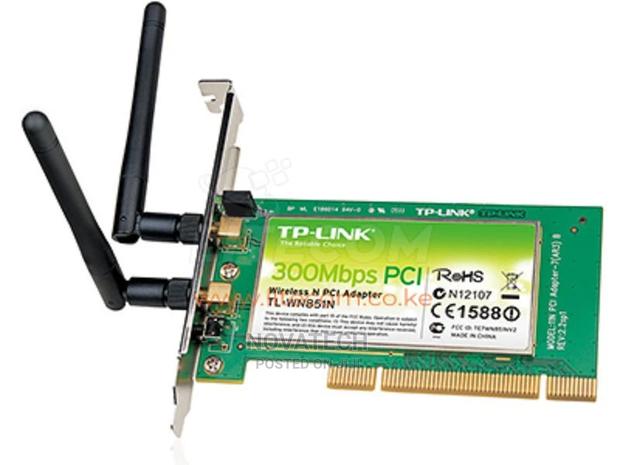 Tp-Link 300mbps Wireless N PCI Adapter - TL-WN851ND - thumbnail 3
