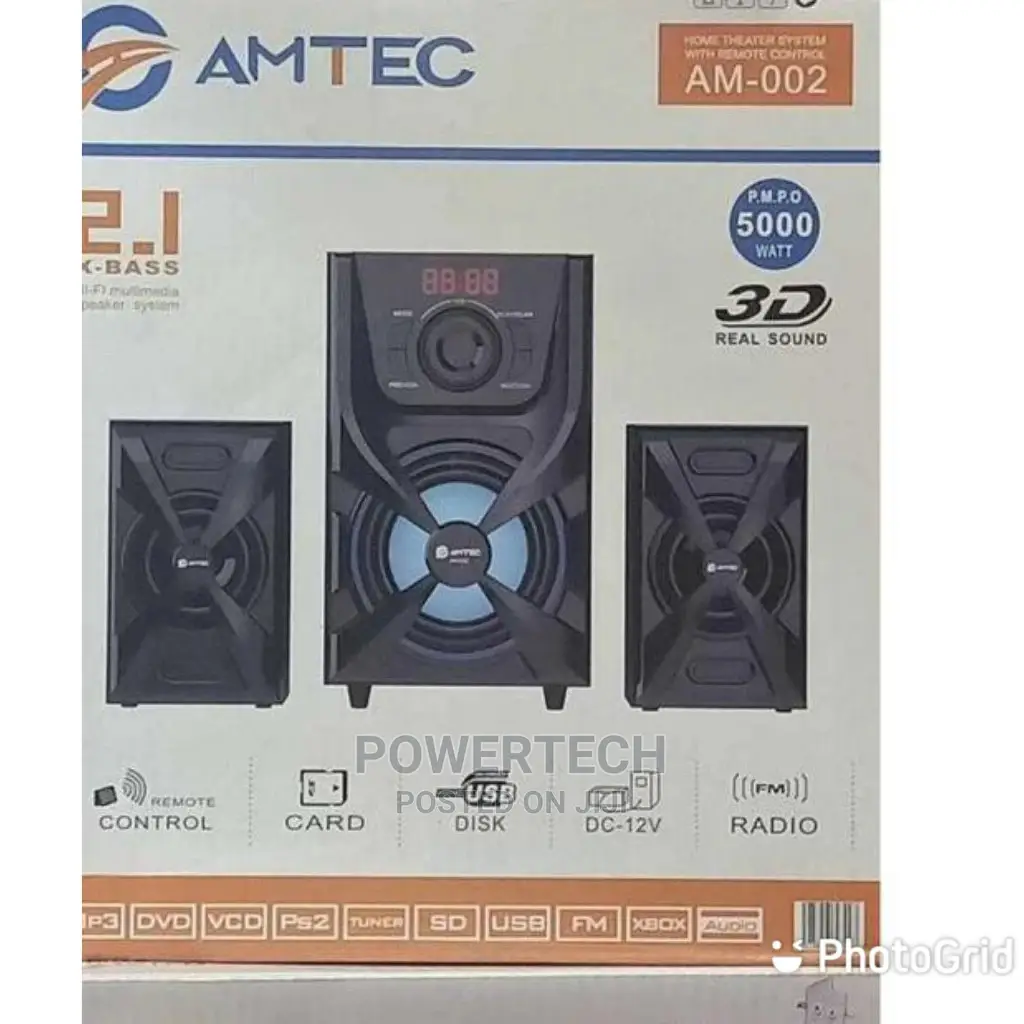 Amtec Am-002 X -Bass Multimedia Sound System