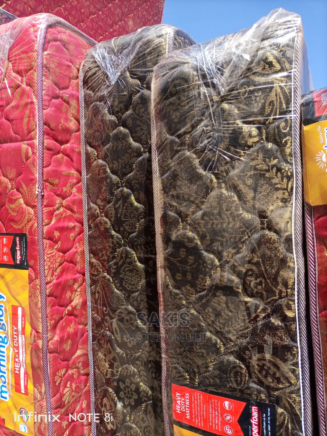 Foam 5 X 6 X 12 Heavy Duty Quilted Mattresses. Free Delivery