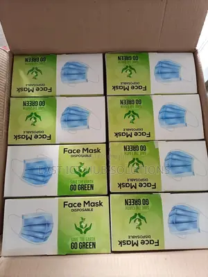 Protective Face Mask, Disposable Masks, 50 Pack