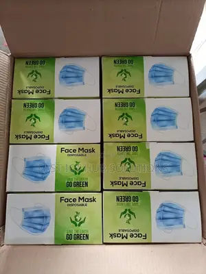 Protective Face Mask, Disposable Masks, 50 Pack