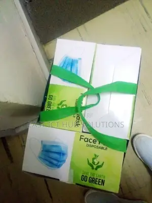 Protective Face Mask, Disposable Masks, 50 Pack