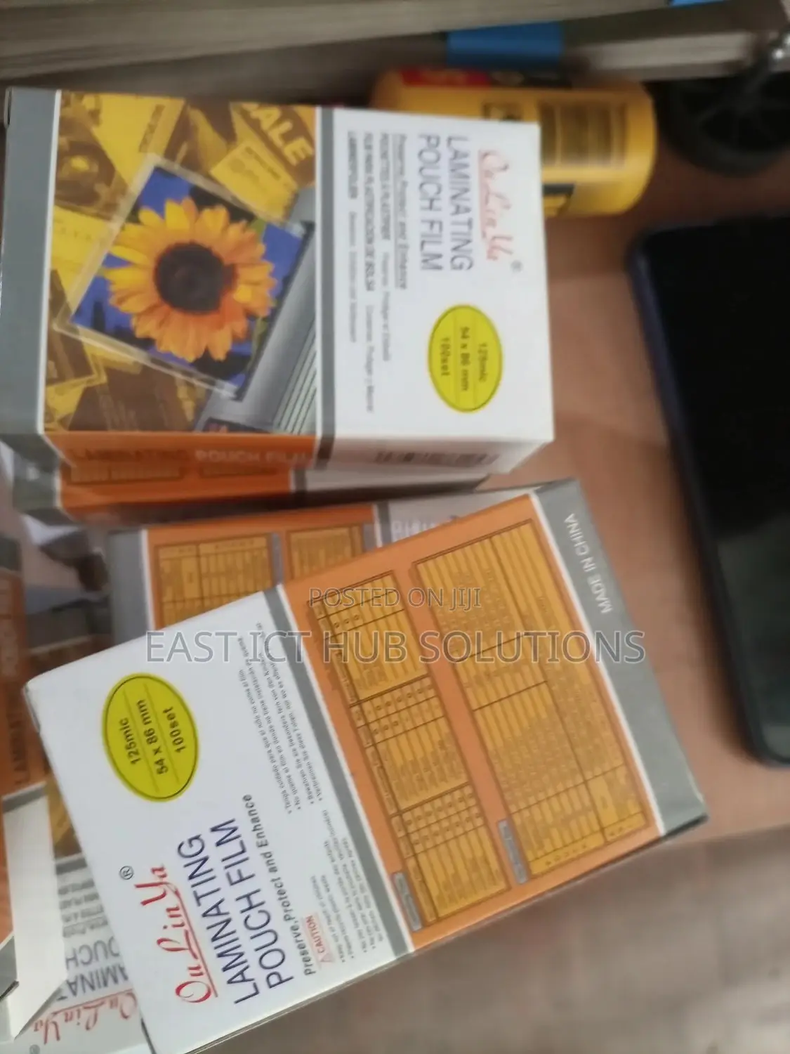 Laminating Pouch Film ID Size . (Zoom Image for Size)