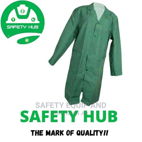 Quality Made Dust Coats for Workers in Kenya - main view
