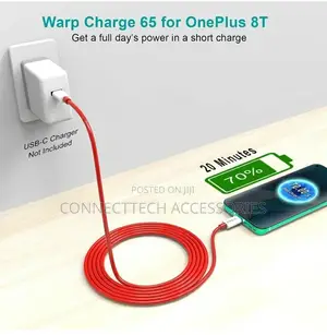 Oneplus Warp Charger Type C to Type C 150cm Charging Cable