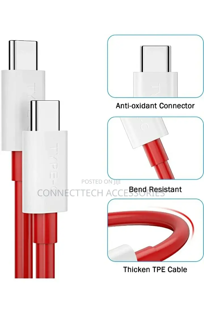 Oneplus Warp Charger Type C to Type C 150cm Charging Cable