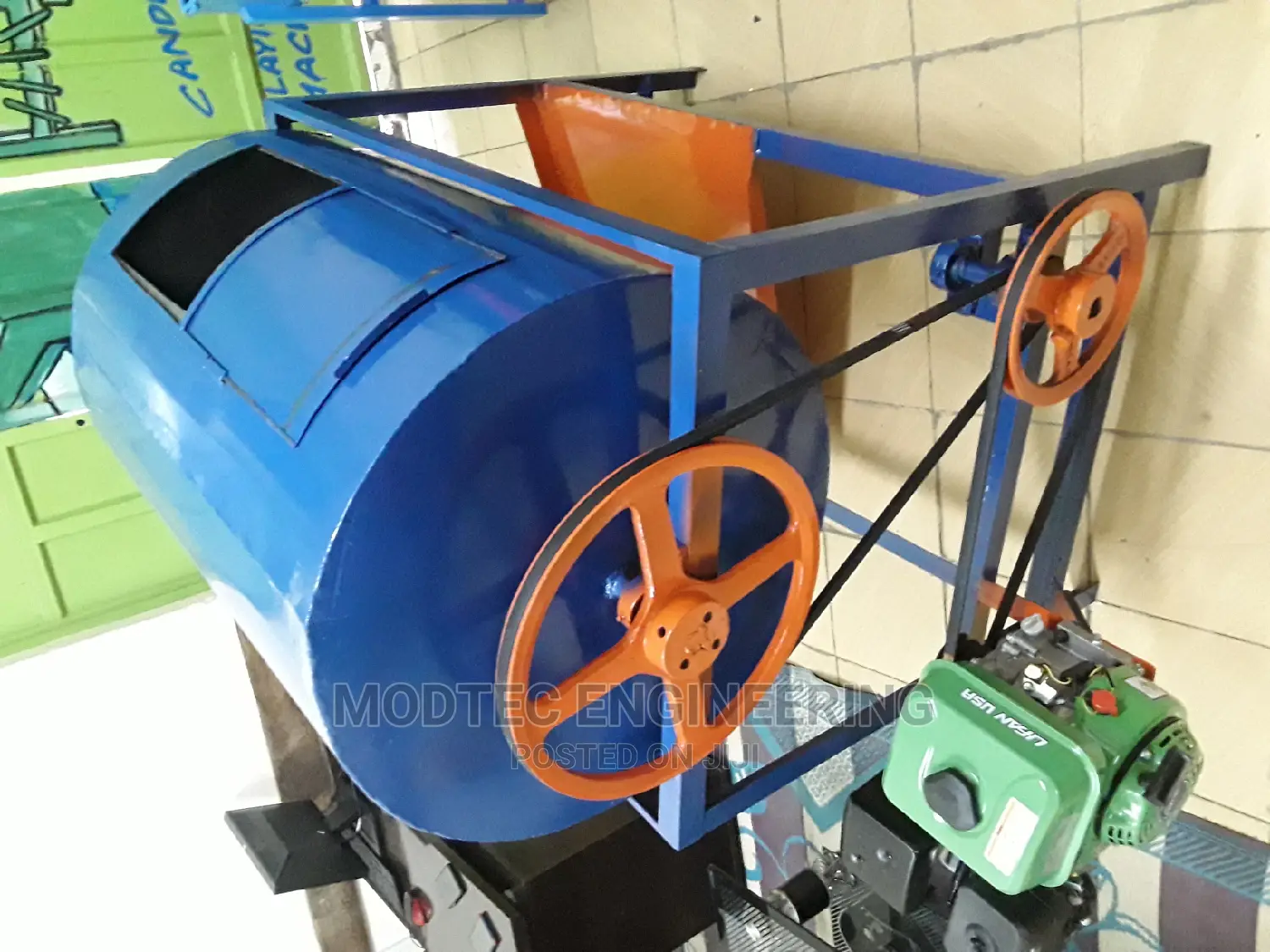 Modtec Brand: 250kgs Feed Mixer Complete With 7.5HP Engine