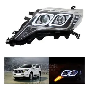 Prado 150 Headlight Diamond Eye Angel Eye 2014-2015teardrop