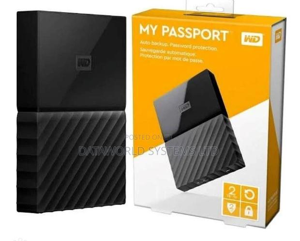 WD 2TB My Passport Portable External Hard Drive USB
