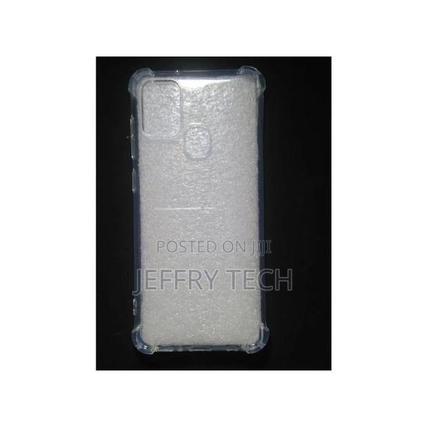 Silicone Back Case for Samsung Galaxy A21s - Transparent - main view