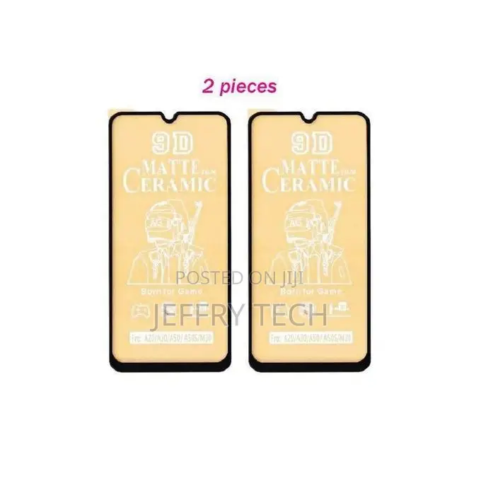 Full 9H Ceramic Anti-Fingerprint Screen for Samsung A20/A30/