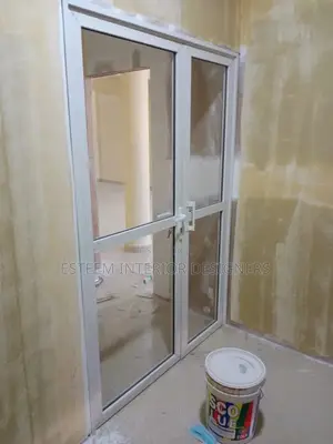 Double Aluminium Door for Front or Entrances