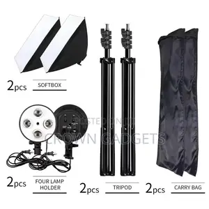 2 Pieces Umbrella Softbox Light