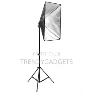 Softbox Umbrella Light With Four Bulbs and Tripod Stand