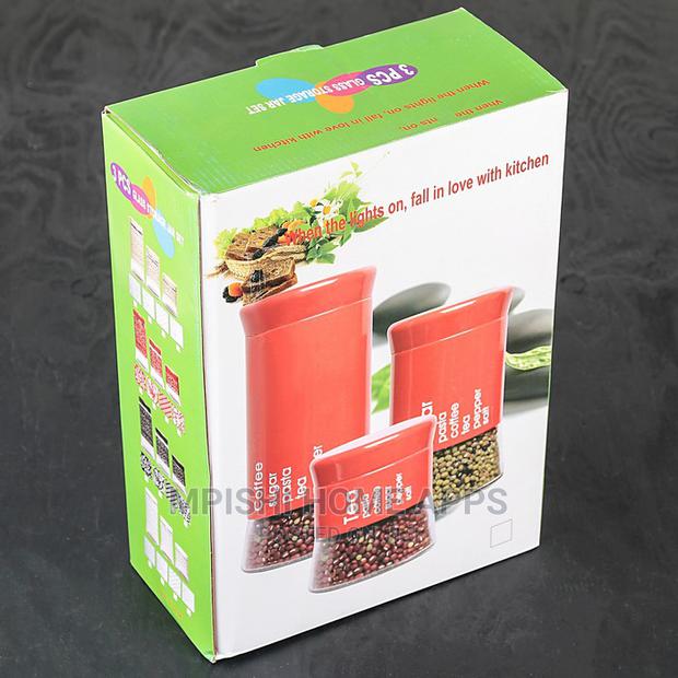 3pcs Glass Storage Jars - thumbnail 7