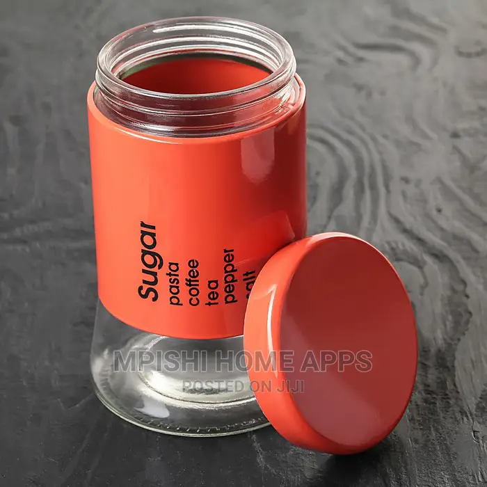 3pcs Glass Storage Jars