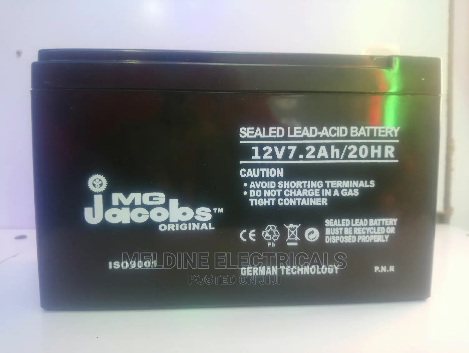 Jacob's 12v Sealed Battery