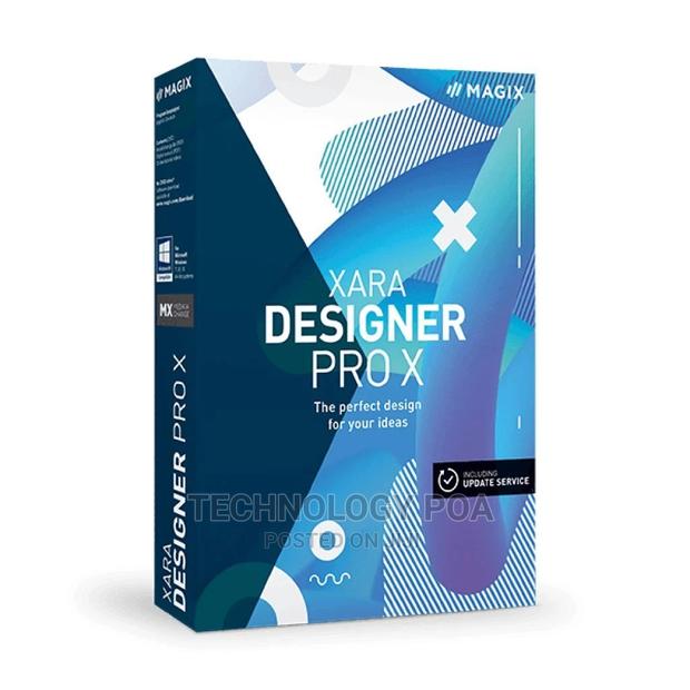 Xara Designer Pro - main view