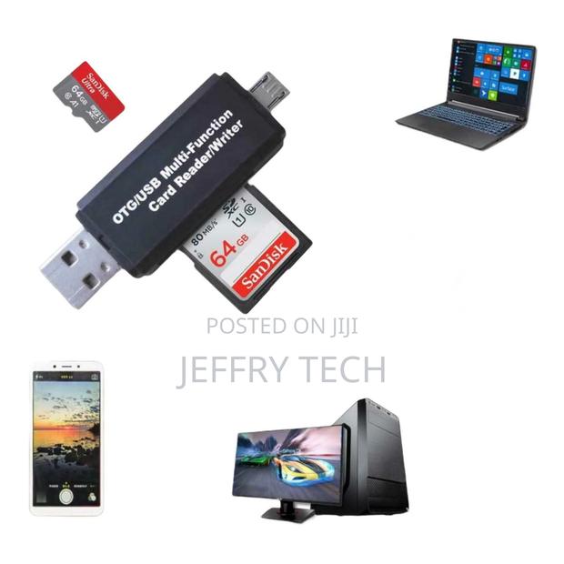 Card Reader for Sd Memory Card Reader High Speed USB OTG Ada - main view