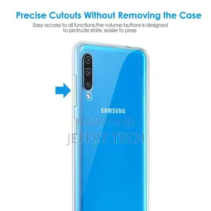 Transparent Soft TPU Case for Samsung Galaxy A50 A30 A40 A70