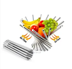 Adjustable Heavy Stainless Steel Fruit Rack