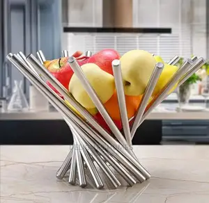 Adjustable Heavy Stainless Steel Fruit Rack