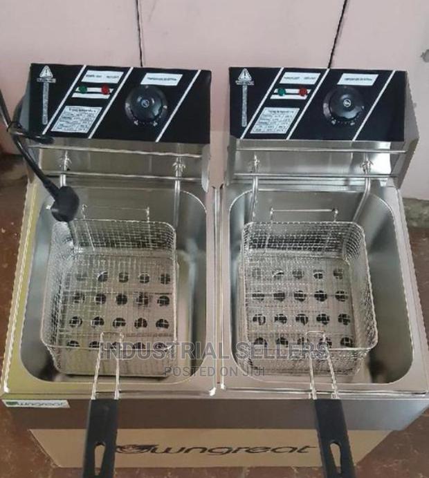 Double Deep Fryer Available