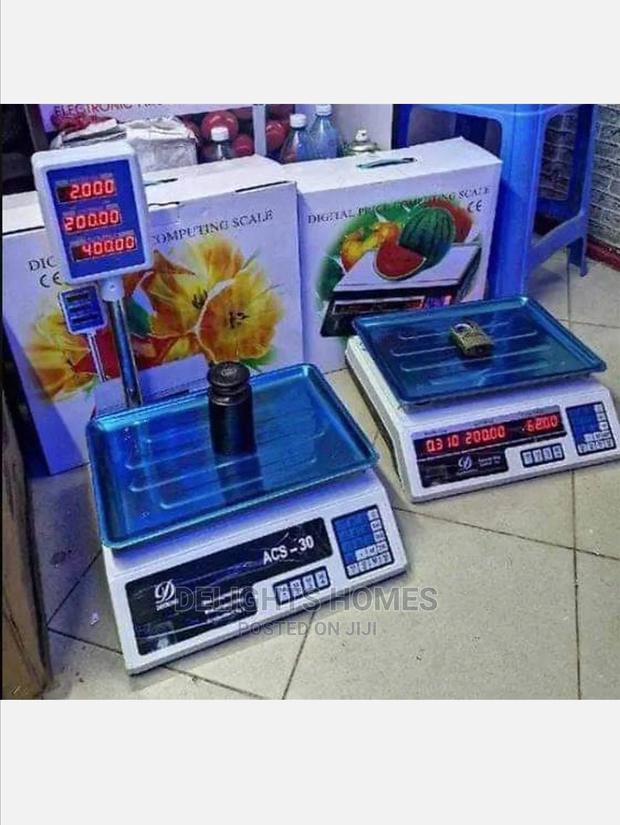 Digital Weighing Scale - main view