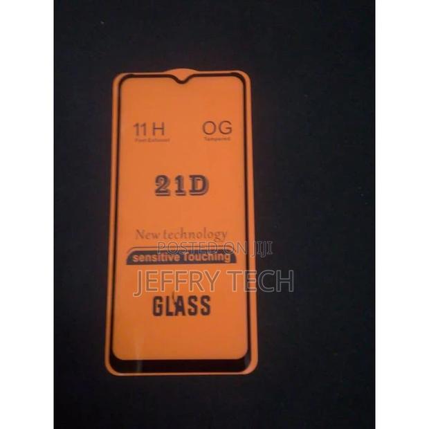 Glass Screen Protector for Samsung Galaxy A12 - Black - thumbnail 3